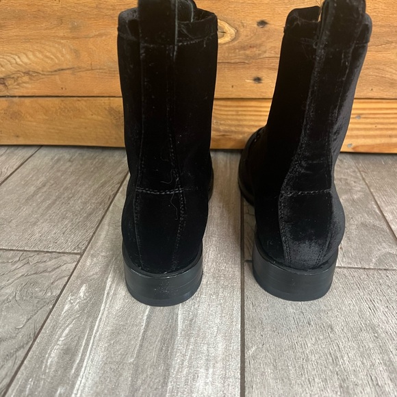 Frye Veronica Velvet Combat Boots - Picture 5 of 11
